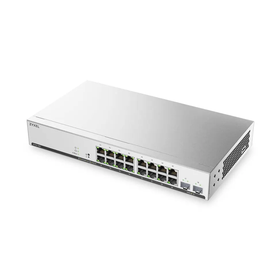 ZYXEL GS1915-18EPv2, 18 Port, 8x GbE, 8x GbE PoE