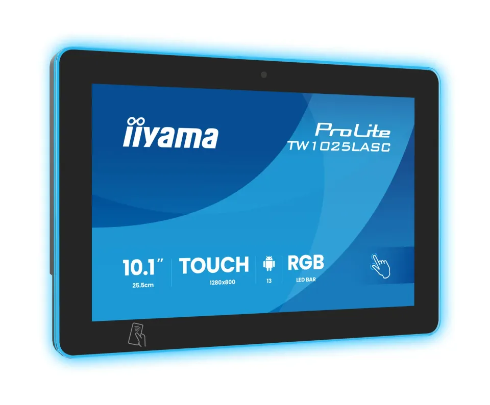 10" iiyama TW1025LASC-B3PNR:IPS,HD,cam,mic