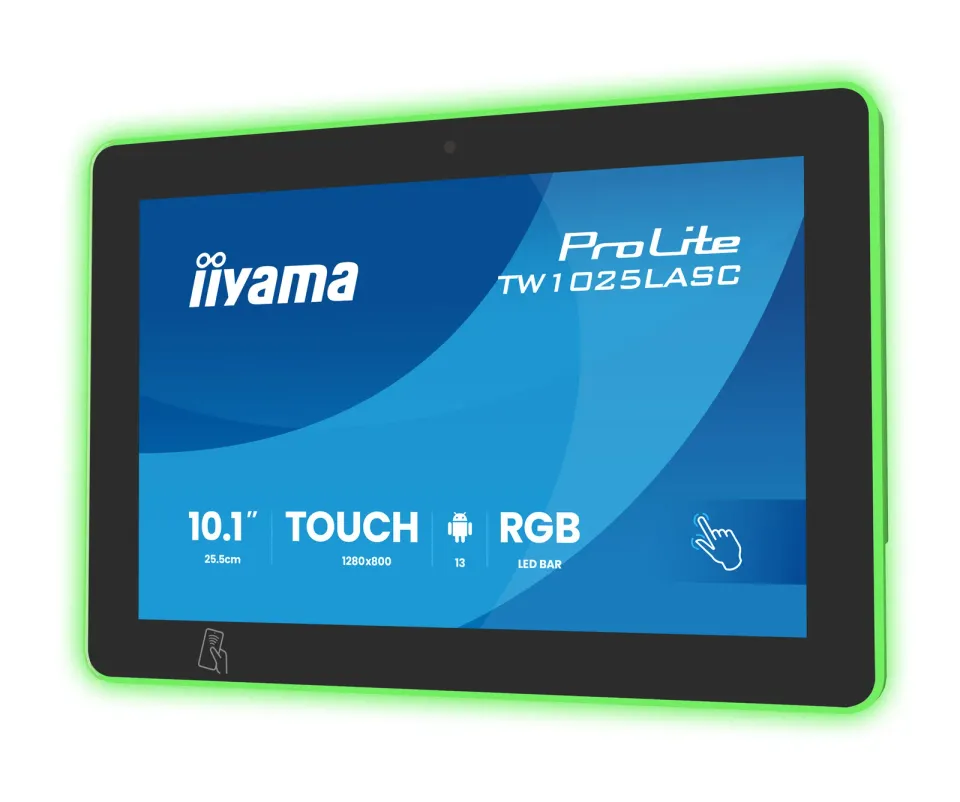 10" iiyama TW1025LASC-B3PNR:IPS,HD,cam,mic