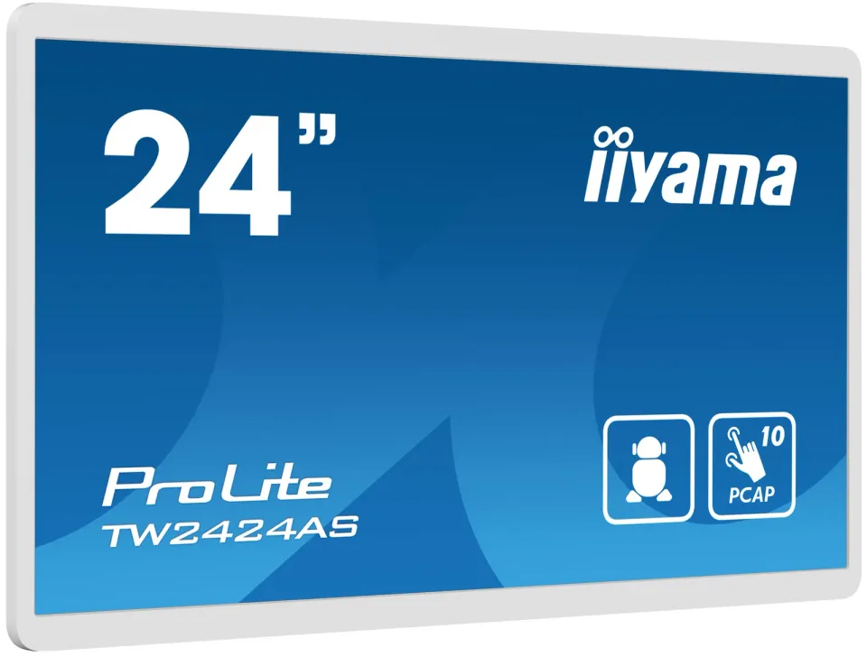 24" iiyama TW2424AS-W1: PCAP, Android 12,FHD