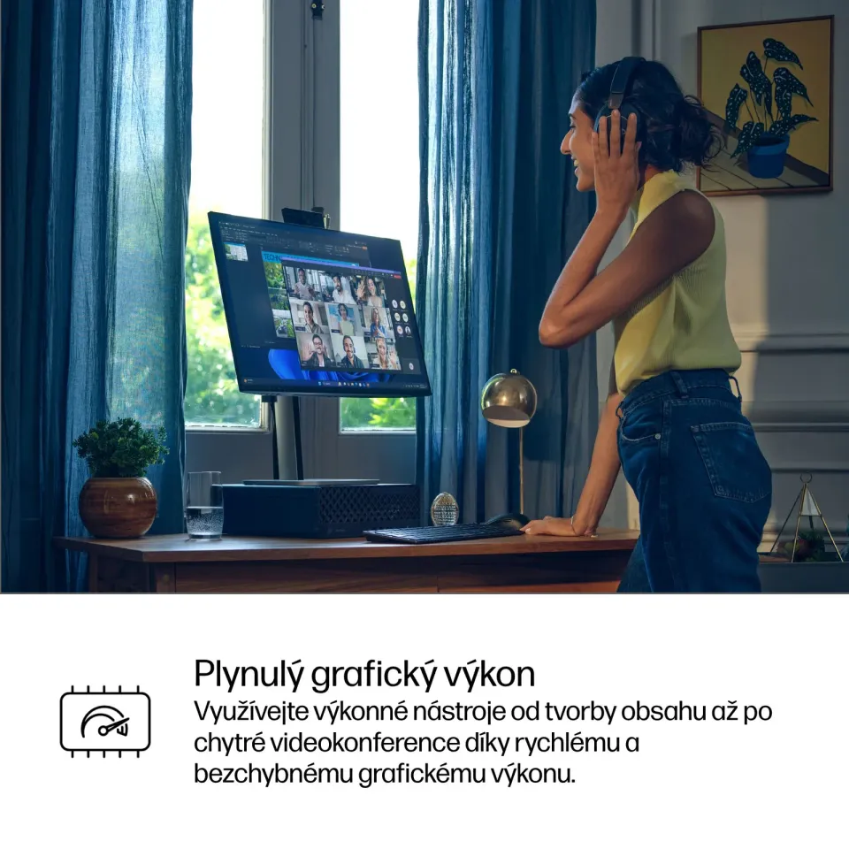 HP PC ProDesk 4 SFF G1i AI, Ultra 5 235, 1x16GB, 512GB,Intel UHD (Arc)3Xe LPG,kl. a myš, 180W Gold, DP+HDMI,Win11Pro