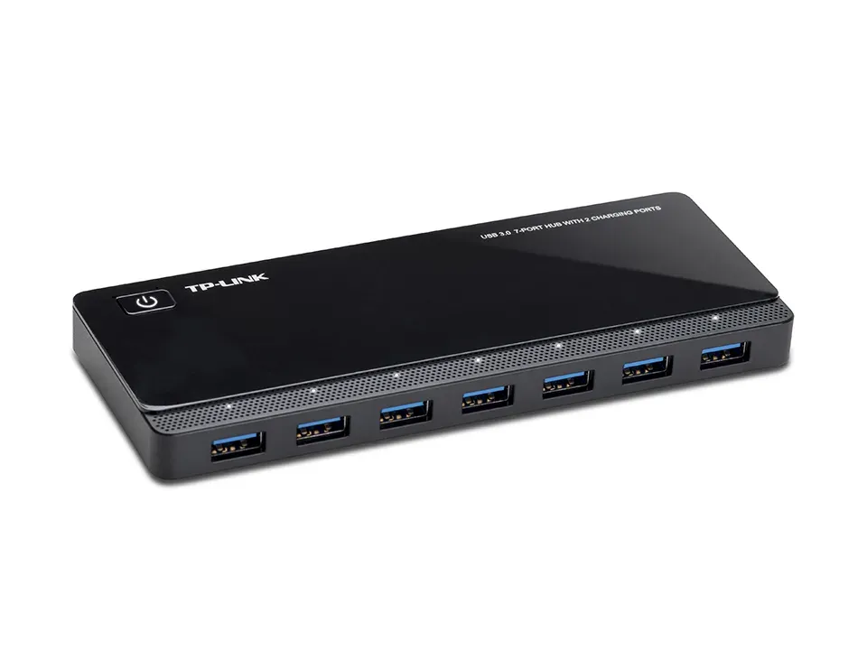 TP-LINK UH720 7 ports USB 3.0 Hub 7 12V/2,5A s 2 porty pro nabíjení