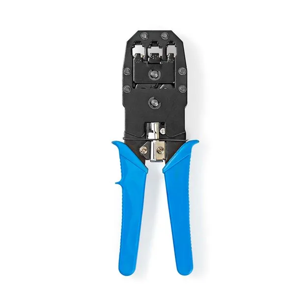 Nedis CCGB89510BU - Krimpovací kleště pro konektory CAT5 / CAT5e / CAT6 / CAT6a