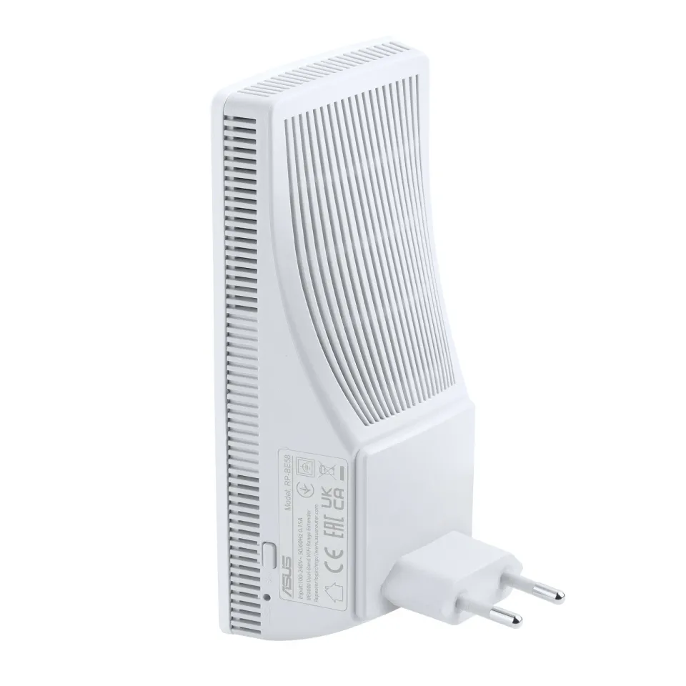 ASUS RP-BE58 WiFi 7 Range Extender, 1x Gigabit RJ45, AiMesh