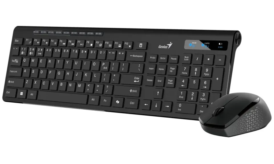 Genius SlimStar 8230 Set klávesnice a myši, bezdrátový, CZ+SK layout, Bluetooth, (31340015419)