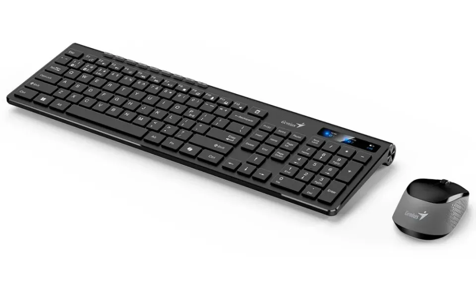 Genius SlimStar 8230 Set klávesnice a myši, bezdrátový, CZ+SK layout, Bluetooth, (31340015419)