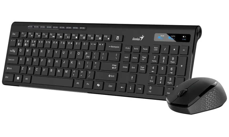 Genius SlimStar 8230 Set klávesnice a myši, bezdrátový, CZ+SK layout, Bluetooth, (31340015419)