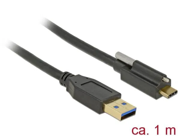 Delock Cable SuperSpeed USB 10 Gbps (USB 3.1 Gen 2) Type-A male > USB Type-C mal