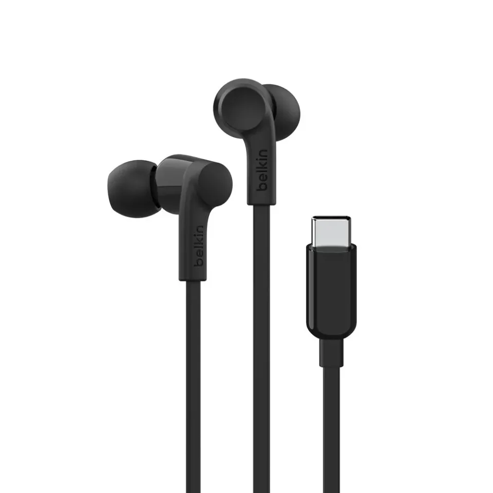 Belkin SOUNDFORM Sluchátka s USB-C konektorem - bílá