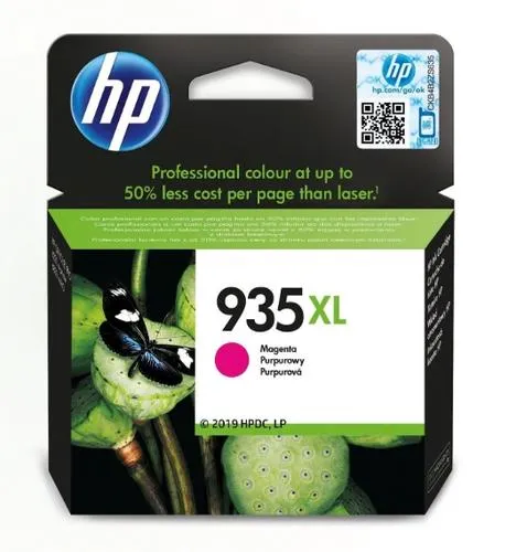 HP C2P25AE originální náplň purpurová č.935XL velká cca 825 stran (magenta, pro HP OfficeJet 6830, 6820, 6220, 6230)