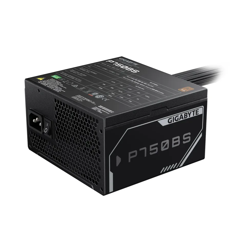 GIGABYTE zdroj P750BS, 750W, 80PLUS Bronze, 120mm