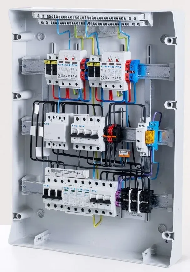 Solarmi DCAC40 osazený rozvaděč pro fotovoltaiku, AC+DC
