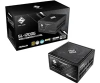 ASROCK zdroj SL-1200G,1200W, 80Plus Gold, 135 mm, ATX 3.1