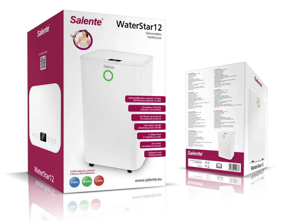 Salente WaterStar12, odvlhčovač vzduchu