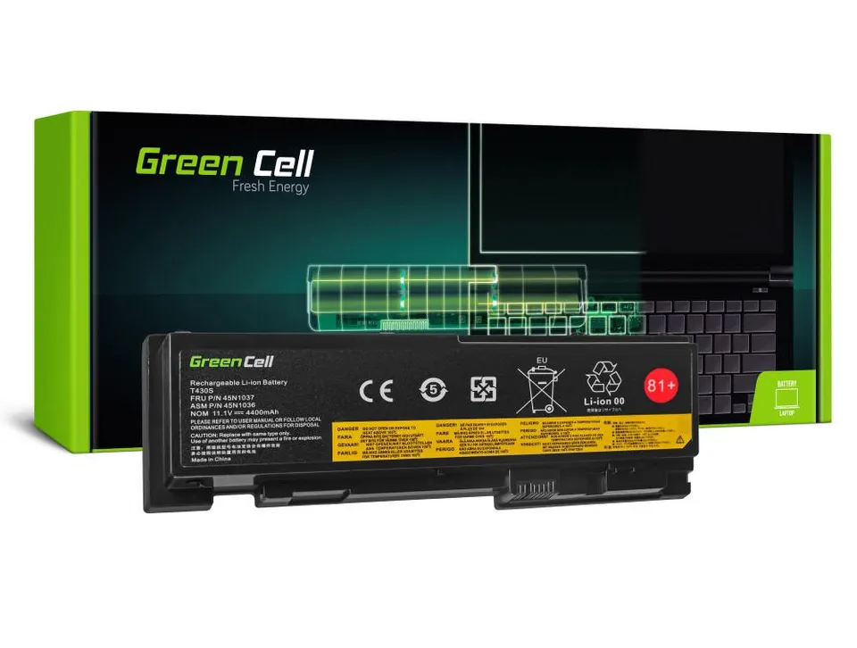 Green Cell Battery 0A36309 42T4844 for Lenovo ThinkPad T420s T420si T430s T430si