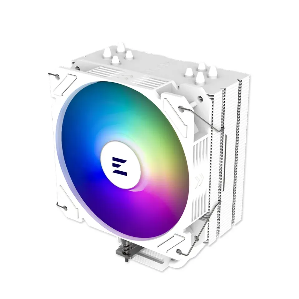 Zalman chladič CPU CNPS9X PERFORMA ARGB / 120mm ARGB ventilátor / 4xheatpipe / PWM / bílý