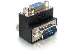 Delock adaptér VGA samec -> samice pravoúhlý (65171)