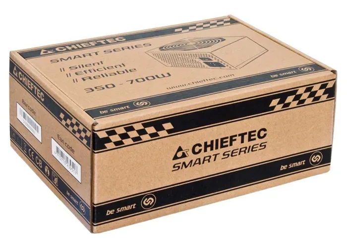 CHIEFTEC zdroj Smart Series, GPS-500A8, 500W, Active PFC, retail