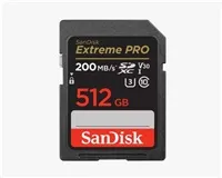 SanDisk SDXC karta 512GB Extreme PRO (200 MB/s Class 10, UHS-I U3 V30)