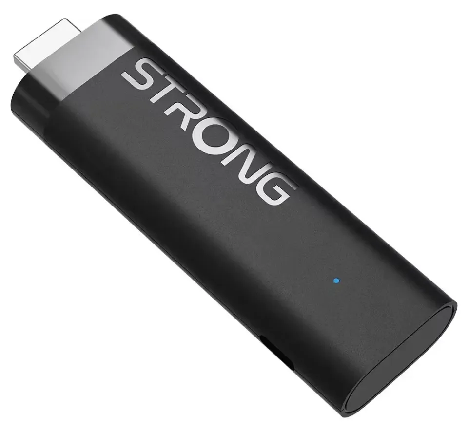 STRONG 4K Google TV Stick LEAP-NOVA/ HDMI/ USB-C/ BT/ Wi-Fi/ NETFLIX/ Disney+/ Amazon Prime Video/ Android 14/ černý