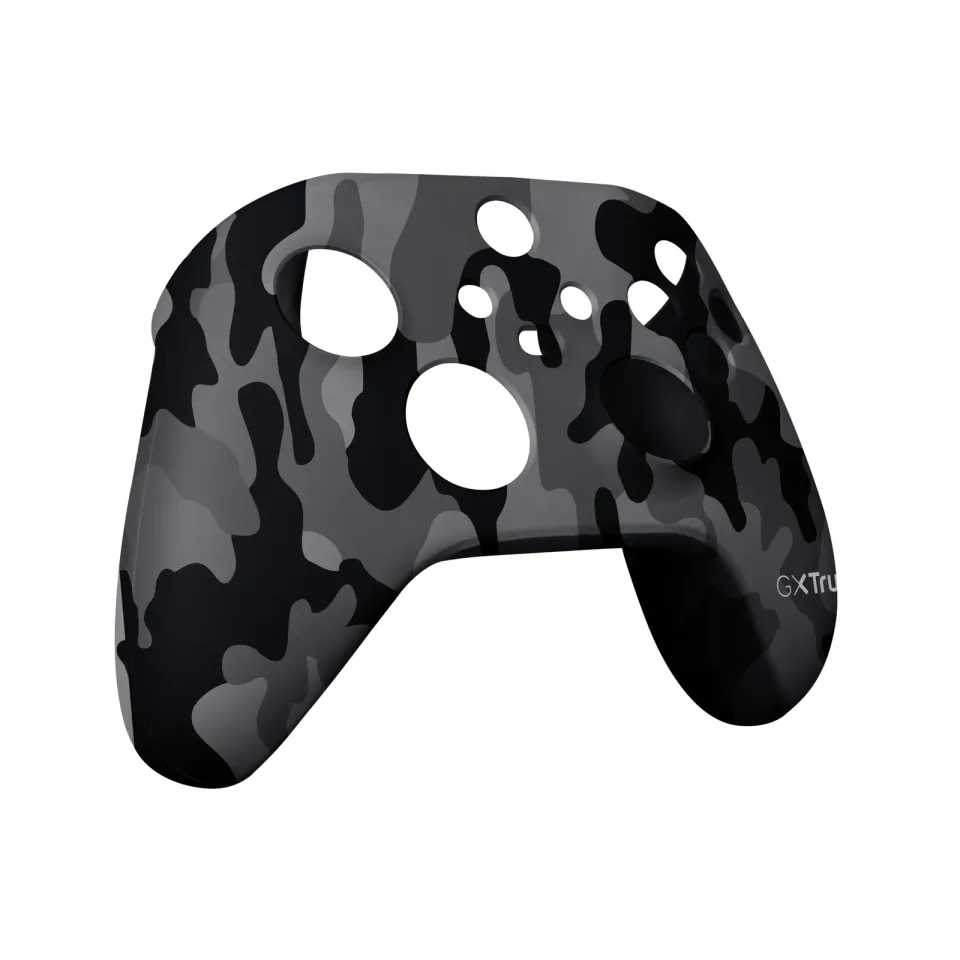 TRUST Obal na ovladač GXT 749K Controller Silicon Skins for Xbox, black camo