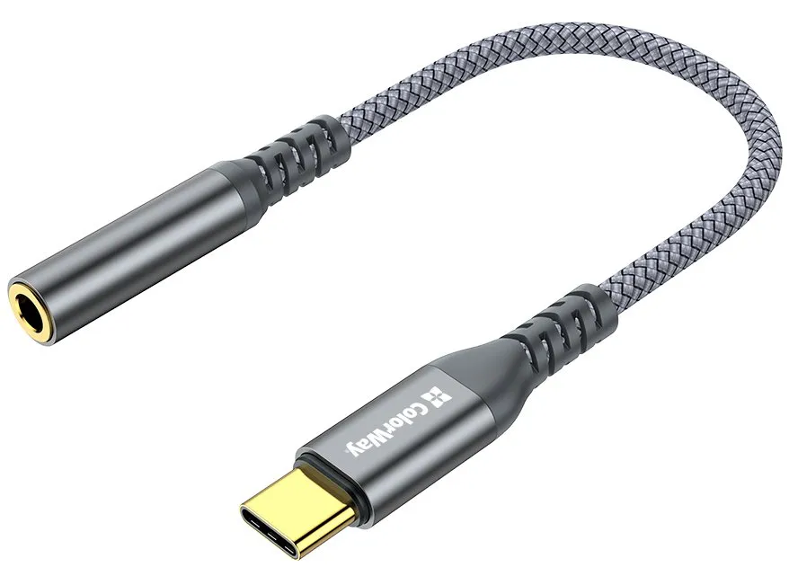 Colorway Adaptér USB-C na Female 3.5 mm/ 14cm