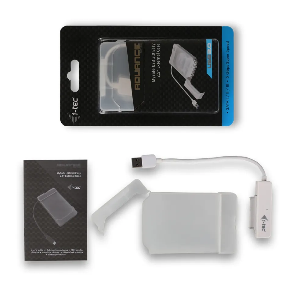 i-tec MYSAFE Easy 2,5" USB 3.0 White