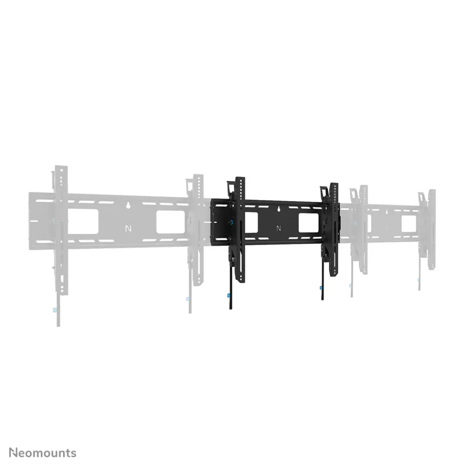 Neomounts WL35-750BL16 Neomounts LEVEL-750 Wall Mount (XL, 125 kg, tiltable, tilt guard, connectable, VESA 600x400)