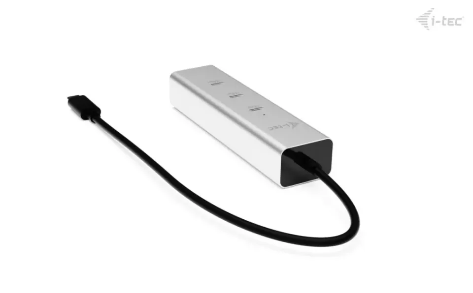 i-tec USB-C Charging Metal HUB 5port with USB-C video 8K, Power Delivery 85W