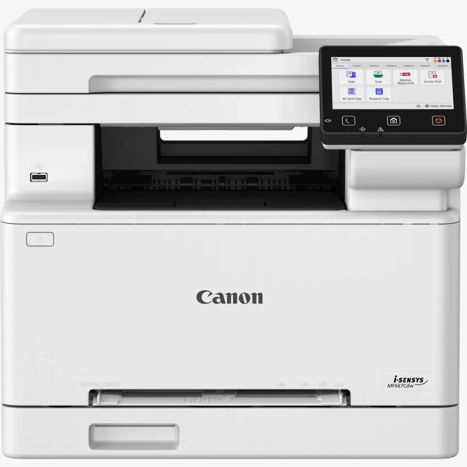 Canon i-SENSYS MF667Cdw - PSCF/A4/WiFi/LAN/SEND/DADF/duplex/PCL/PS3/colour/25ppm
