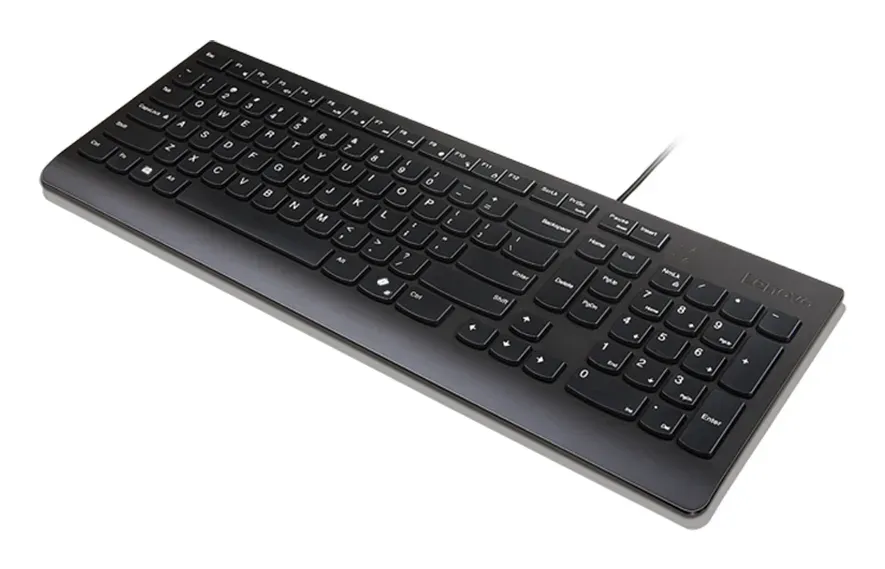 Lenovo Essential Wired Keyboard (Black) - Slovak 245/PS/2/SK/Černá