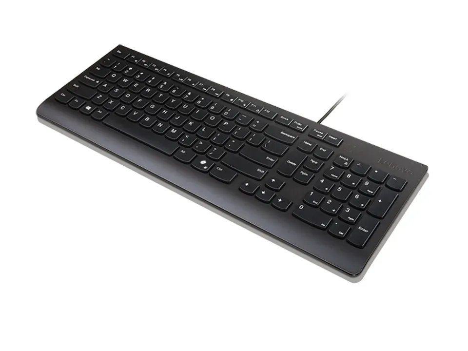 Lenovo Essential Wired Keyboard (Black) - Slovak 245/PS/2/SK/Černá