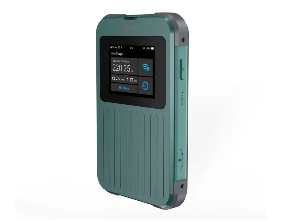 ACER Router Connect M4 5G with 20GB - 5G&LTE dual connectivity mobile WiFi hotspot router