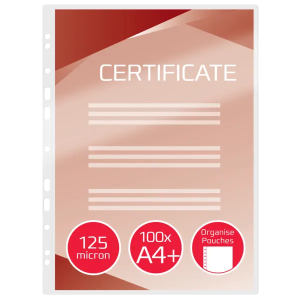 GBC Organizační laminovací kapsy A4+ 125 mic (100)