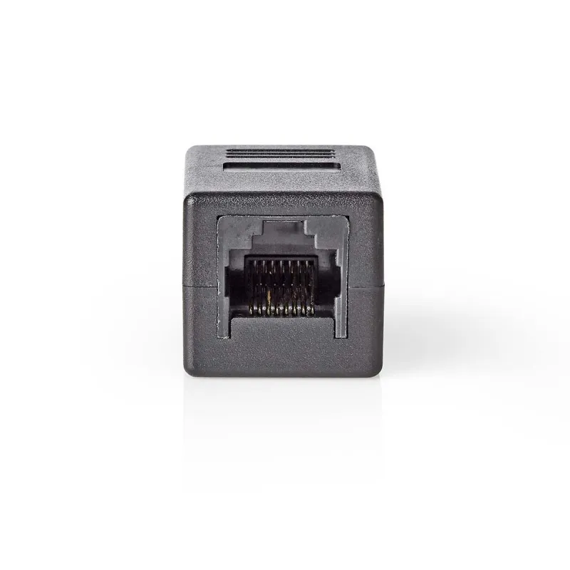 Nedis CCGB89010BK - Síťový Adaptér Cat 6 | RJ45 (8P8C) Zásuvka - RJ45 (8P8C) Zás