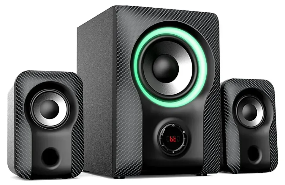 FENDA F&D repro F590X/ 2.1/ 60W/ černé/ RGB/ BT5.3/ USB přehrávání/ dálkové ovládání