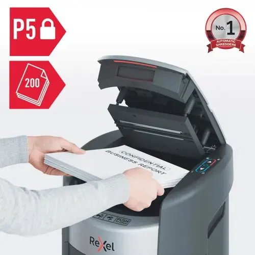 Rexel ShredMax Autofeed+ 200M automatická skartovačka