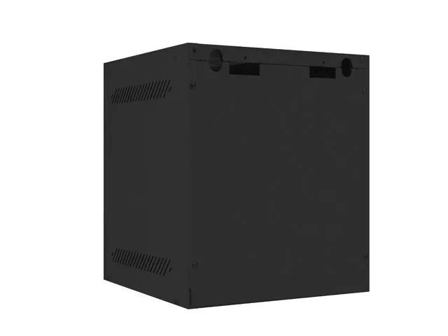 LANBERG RACKOVÁ SKŘÍŇ 10" PRO MONTÁŽ NA STĚNU 6U/280X310 PRO VLASTNÍ MONTÁŽ S KOVOVÝMI DVEŘMI ČERNÁ