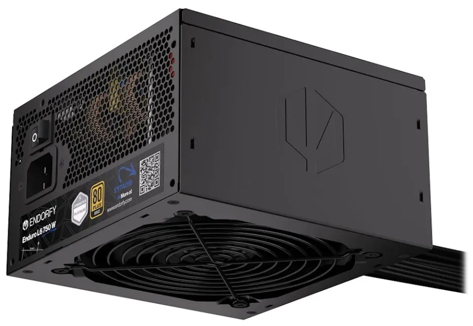 Endorfy Enduro L6 750W,Zdroj, ATX 3.1, 750W, aktivní PFC, 120mm ventilátor, PCIe