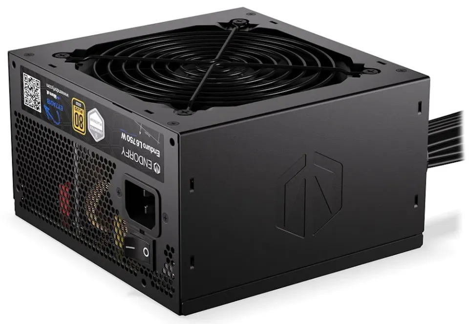 Endorfy Enduro L6 750W,Zdroj, ATX 3.1, 750W, aktivní PFC, 120mm ventilátor, PCIe