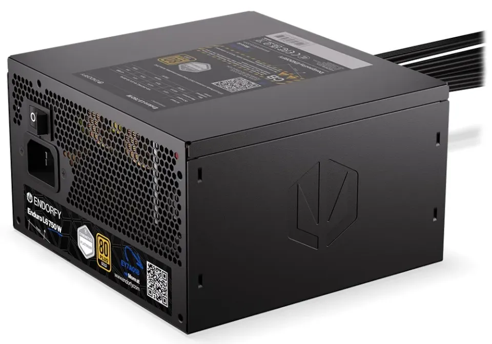Endorfy Enduro L6 750W,Zdroj, ATX 3.1, 750W, aktivní PFC, 120mm ventilátor, PCIe