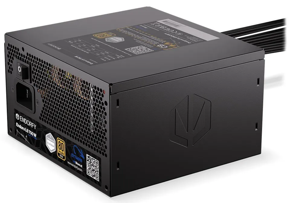 Endorfy Enduro L6 750W,Zdroj, ATX 3.1, 750W, aktivní PFC, 120mm ventilátor, PCIe