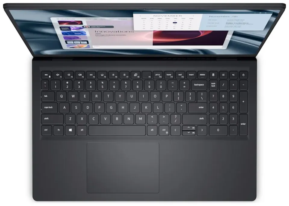 DELL Pro 15 Essential PV15250/ i5-1334U/ 8GB/ 512GB SSD/ 15.6" FHD/ FPR/ W11Pro/ 3Y PS on-site/ bez adaptéru