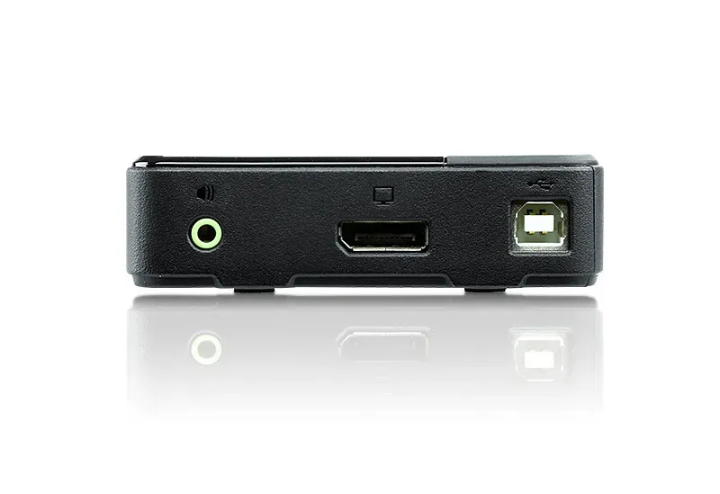 ATEN KVM switch CS782DP, 2-Port USB DisplayPort KVM Switch4K UHD Supported , aud
