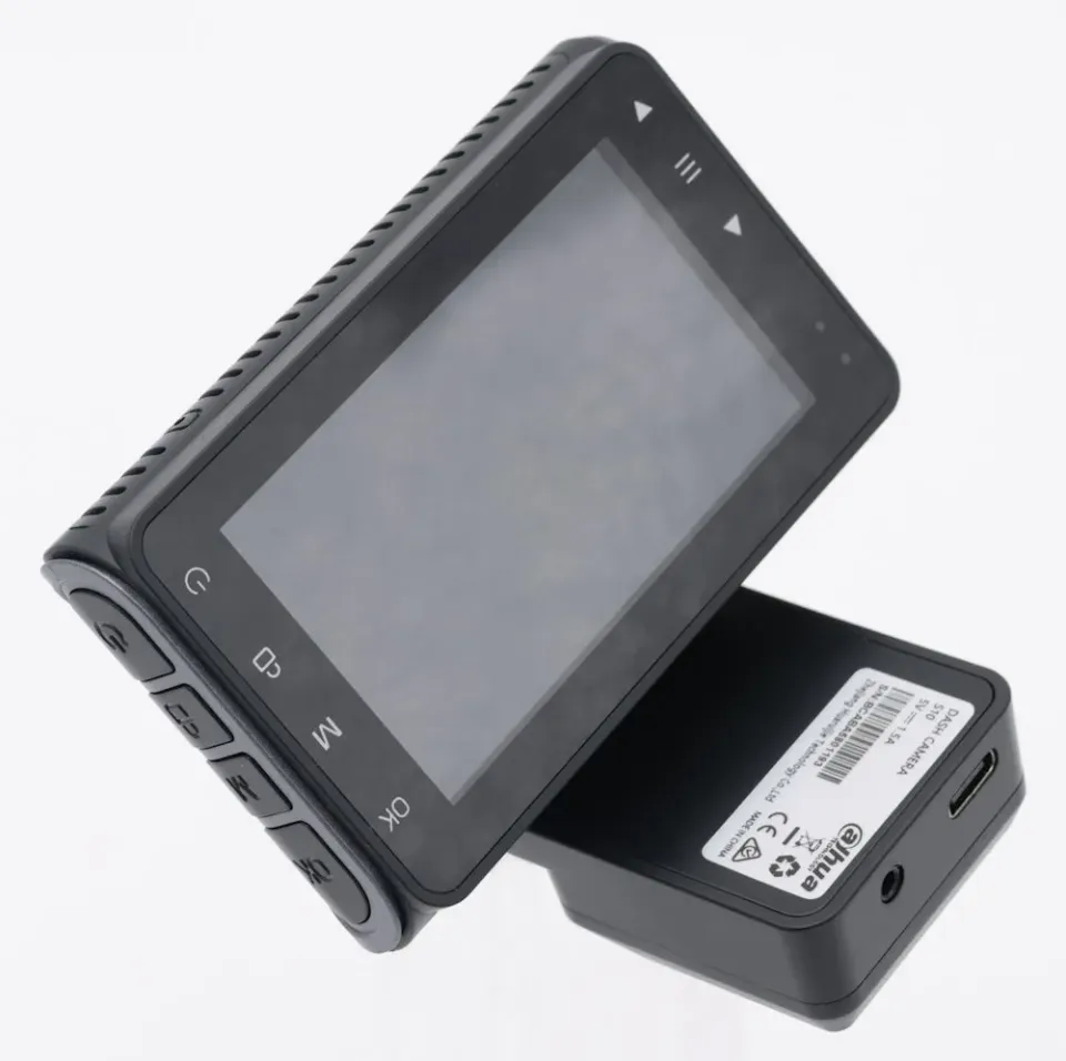 DAHUA kamera do auta S10/ 4K Ultra HD rozlišení/ duální kamera/ GPS/ USB-C/ Wi-Fi/ microSD slot