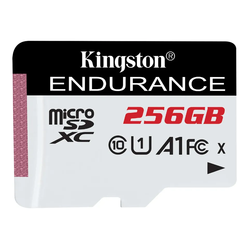 KINGSTON 256GB microSDHC Endurance 95R/30W C10 A1 UHS-I bez adapteru