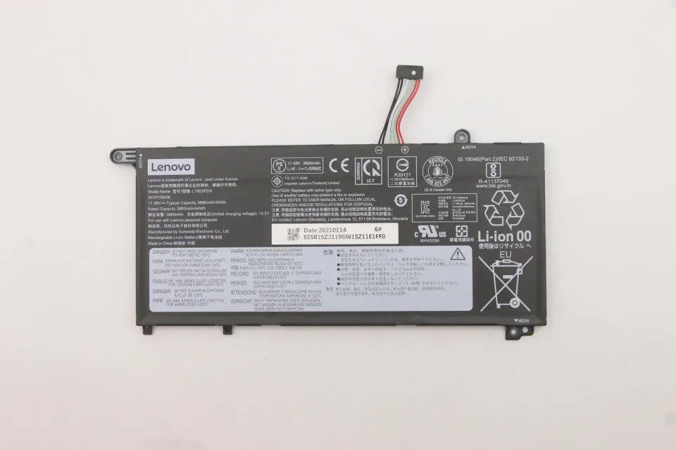 Lenovo 5B10Z21197 ThinkBook 15 G2 3 článková Baterie do Laptopu 11,55V 3810mAh