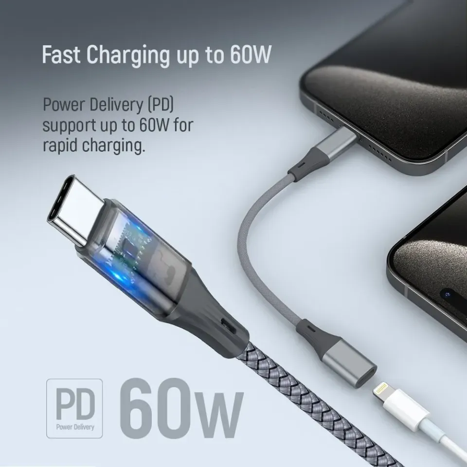 Colorway Adaptér USB-C na Lighting/ 17.5cm