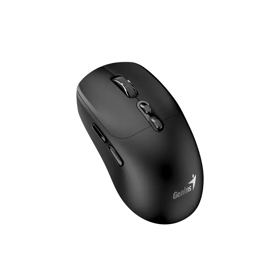 GENIUS myš NX-8080S BT/ duální Bluetooth + 2,4GHz/ 1600 dpi/ Copilot/ bezdrátová/ tichá/ černá