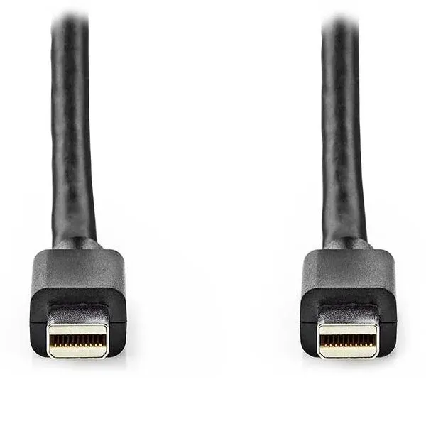 NEDIS kabel mini DisplayPort 1.4/ mini DisplayPort zástrčka - mini DisplayPort zástrčka/ černý/ blistr/ 2m